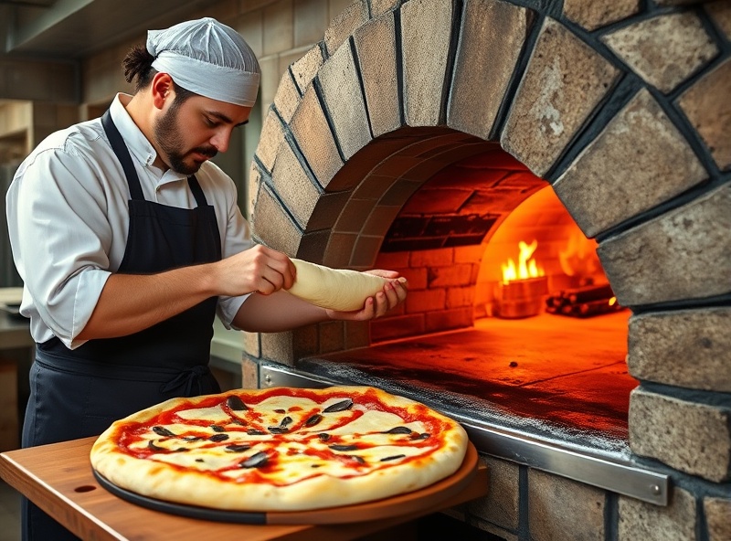 Pizza muzzarella tradicional Buenos Aires